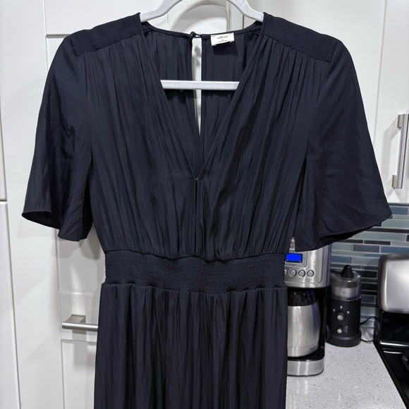 Aritzia Wilfred Illana short sleeve wide leg jumpsuit - Picture 3 of 8